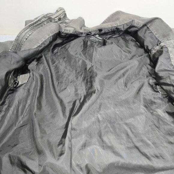 G Star Raw Field Falco Jacket XL Gray Military Utility Cargo Cotton Distressed - Picture 9 of 16